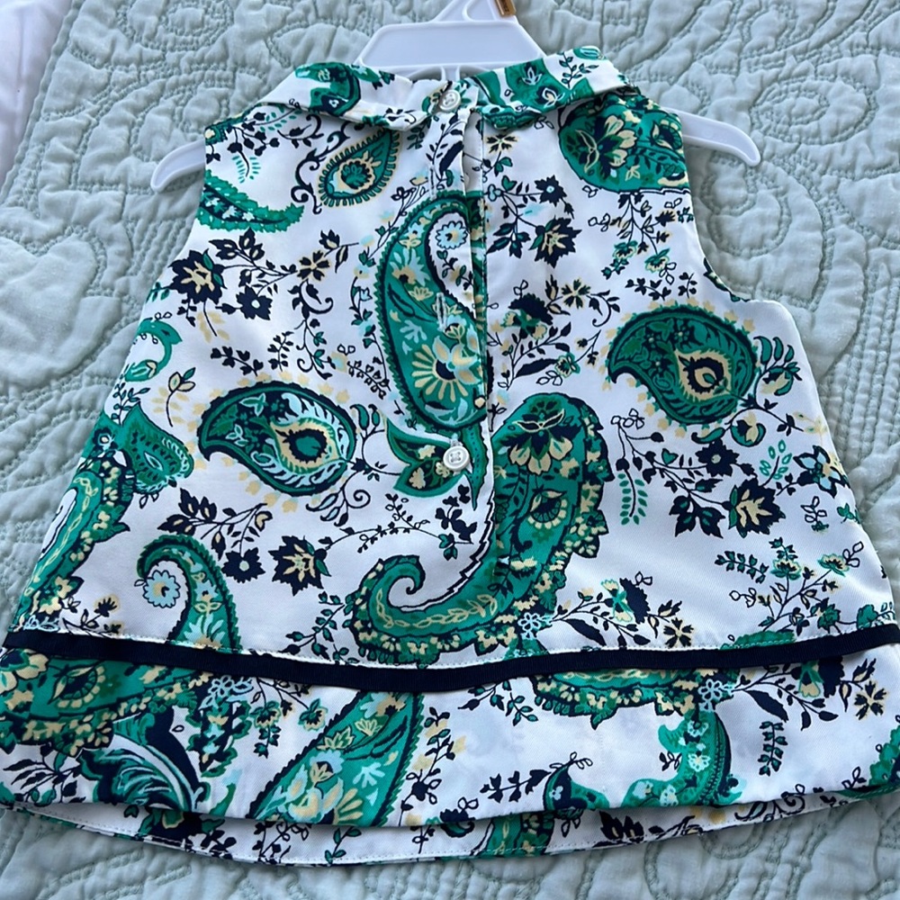 Janie and jack sleeveless top 18-24m